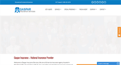 Desktop Screenshot of gasparinsurance.com